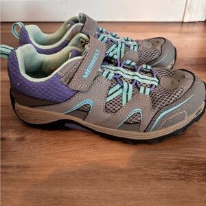 Merrell Kids Sneakers - Purple, Teal and Gray